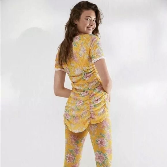 NWT Free People HAH All Tied Up Reversible Marigold Top ONLY Small #017 - Picture 3 of 8